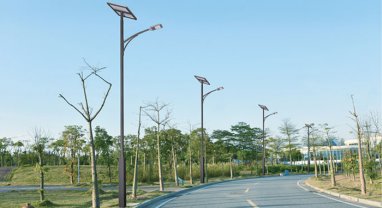 單臂太陽(yáng)能路燈